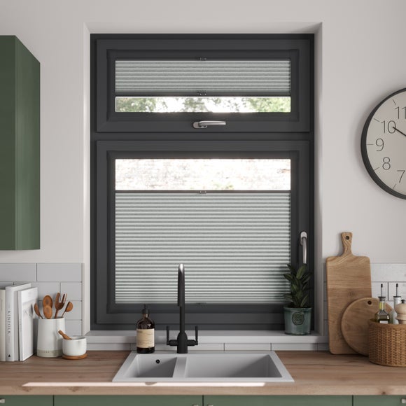 Nova Blackout Made to Measure Perfect Fit Pleated Blind Nova Flint