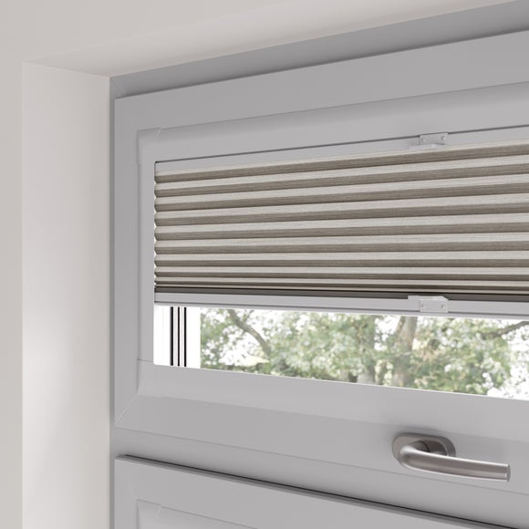 Lyra Blackout Made to Measure Perfect Fit Pleated Blind Lyra Mocha