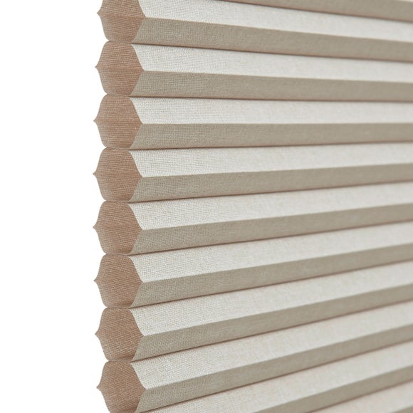 Crescent Daylight Made to Measure Perfect Fit Pleated Blinds Cresent Oatmeal