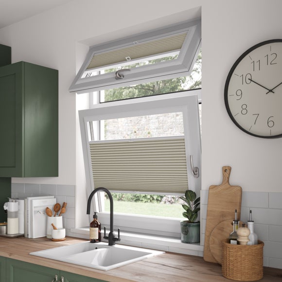 Crescent Daylight Made to Measure Perfect Fit Pleated Blinds Cresent Oatmeal