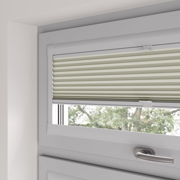 Aether Blackout Made to Measure Perfect Fit Pleated Blinds Aether Linen
