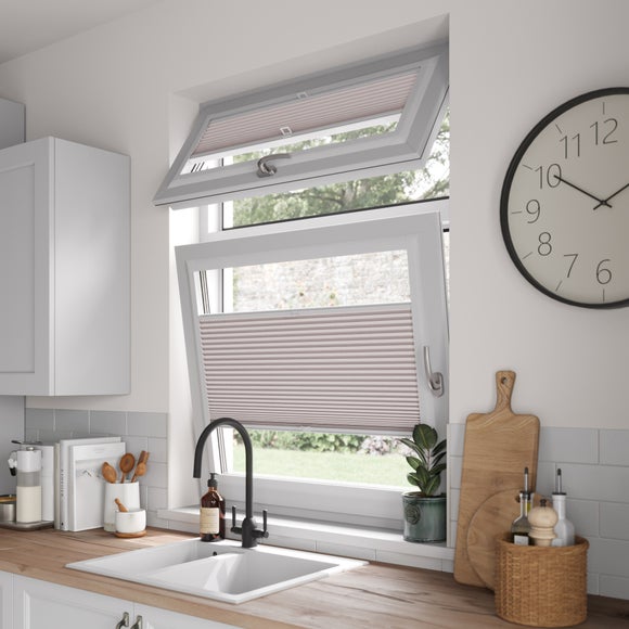Aether Blackout Made to Measure Perfect Fit Pleated Blind Aether Blush