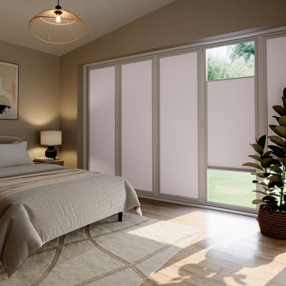 Aether Blackout Made to Measure Perfect Fit Pleated Blind Aether Blush