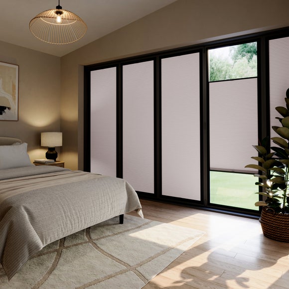 Aether Blackout Made to Measure Perfect Fit Pleated Blinds Aether Blush