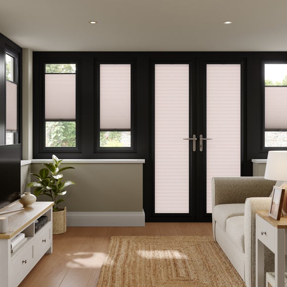 Opaline Daylight Made to Measure Perfect Fit Pleated Blind Opaline Nude