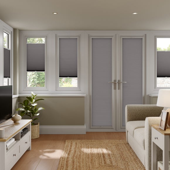 Eira Pro Daylight Made to Measure Fire Retardant Perfect Fit Pleated Blind Eira Pro Meteor