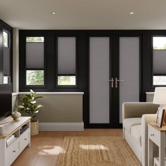 Eira Pro Daylight Made to Measure Fire Retardant Perfect Fit Pleated Blind Eira Pro Meteor