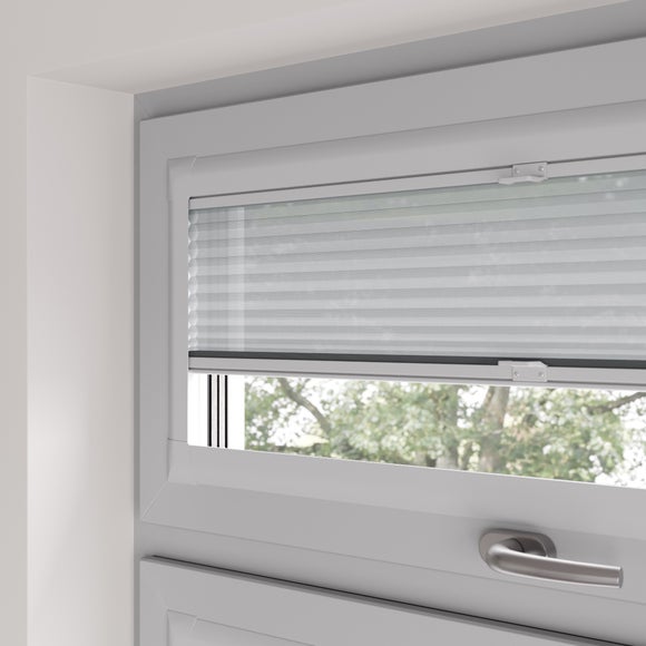Mist Sheer Made to Measure Perfect Fit Pleated Blind Mist Sheer Grey