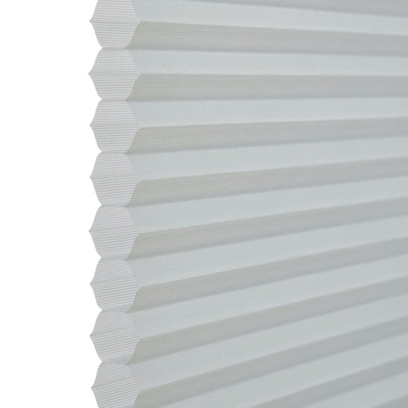 Mist Sheer Made to Measure Perfect Fit Pleated Blind Mist Sheer Grey
