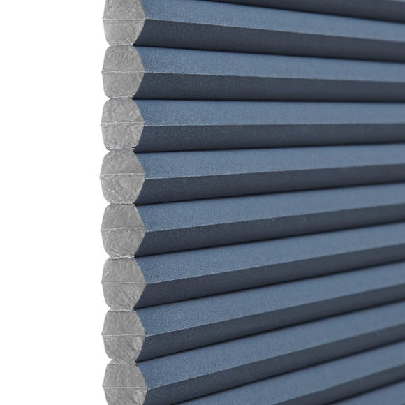 Brume Blackout Made to Measure Perfect Fit Pleated Blind Brume Navy