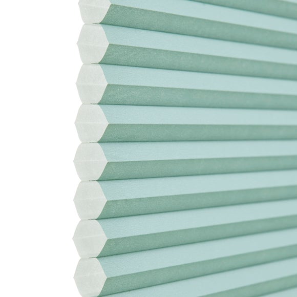 Opaline Daylight Made to Measure Perfect Fit Pleated Blind Opaline Duck Egg