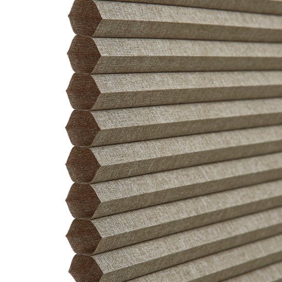 Crescent Daylight Made to Measure Perfect Fit Pleated Blinds Cresent Fawn