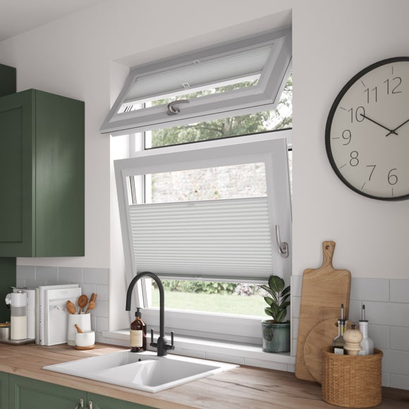 Opaline Daylight Made to Measure Perfect Fit Pleated Blind Opaline White