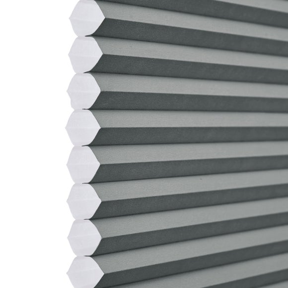 Opaline Daylight Made to Measure Perfect Fit® Pleated Blind Opaline Anthracite