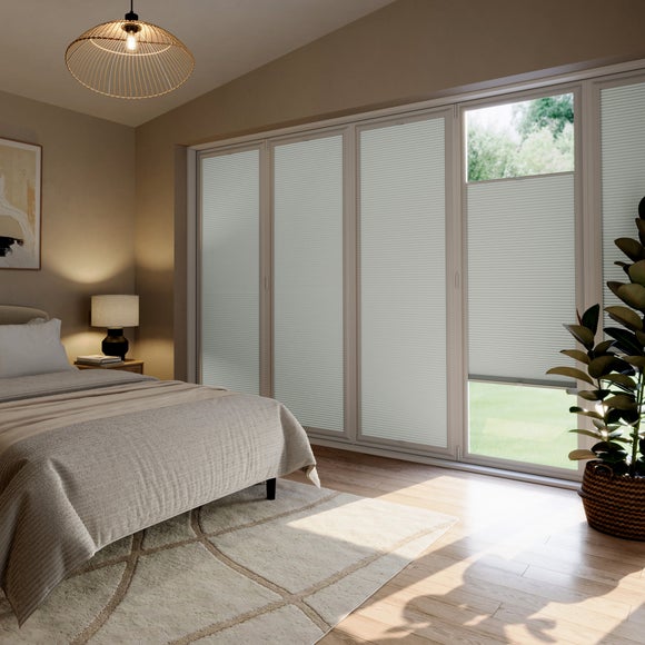 Aether Blackout Made to Measure Perfect Fit Pleated Blind Aether Pebble