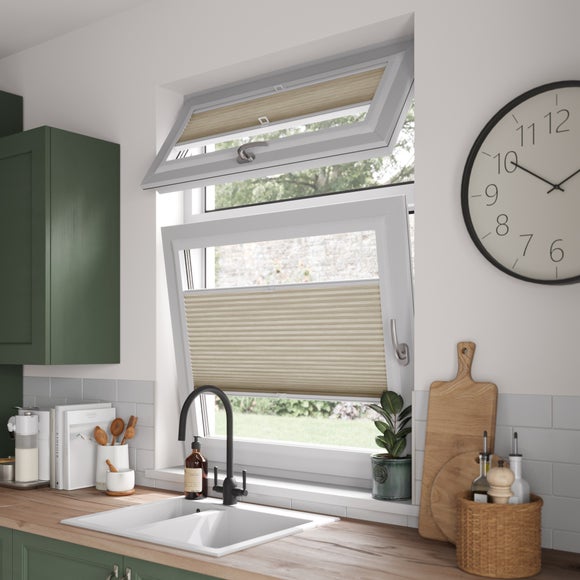 Lyra Daylight Made to Measure Perfect Fit Pleated Blind Lyra Mushroom