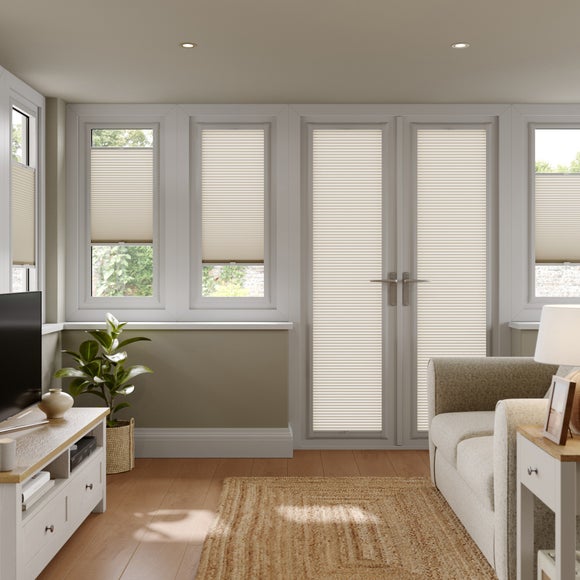 Lyra Daylight Made to Measure Perfect Fit Pleated Blind Lyra Mushroom