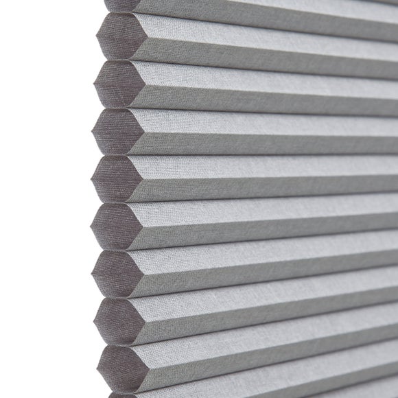 Crescent Daylight Made to Measure Perfect Fit Pleated Blinds Cresent Light Grey