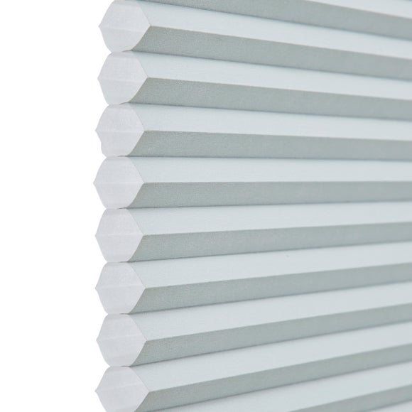 Opaline Daylight Made to Measure Perfect Fit Pleated Blinds Opaline Silver