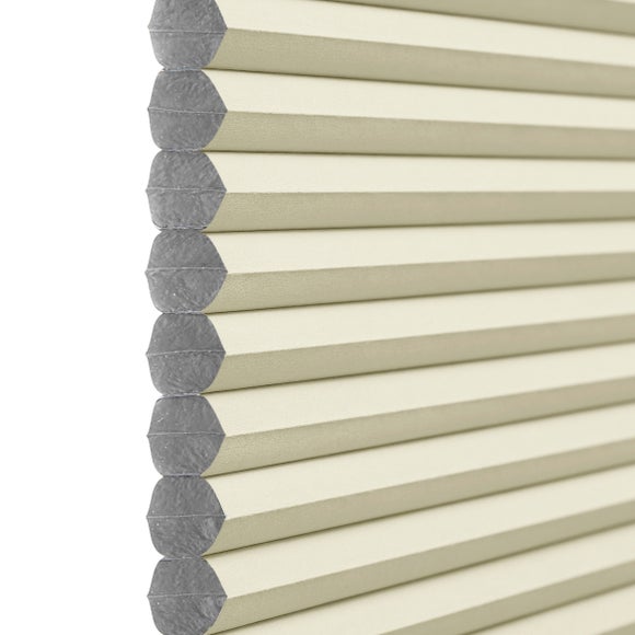 Brume Blackout Made to Measure Perfect Fit Pleated Blinds Brume Parchment