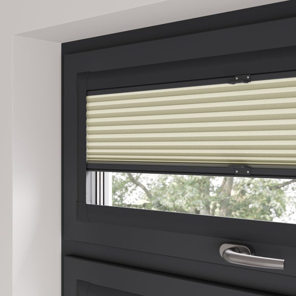 Brume Blackout Made to Measure Perfect Fit Pleated Blinds Brume Parchment