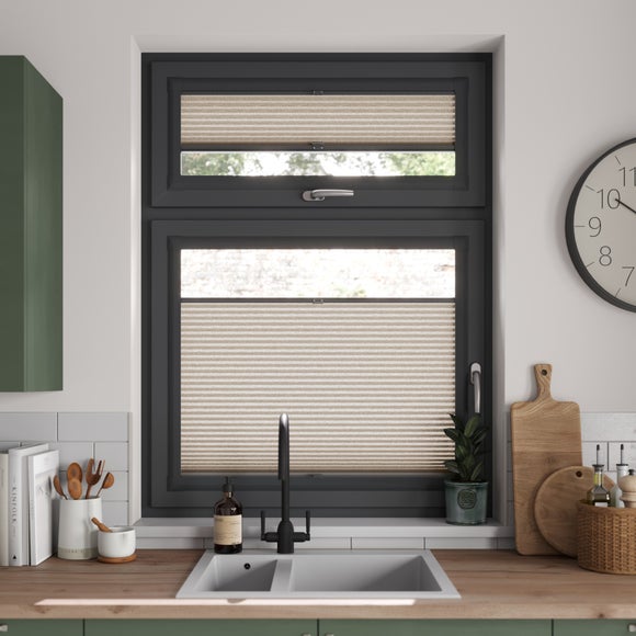 Nova Daylight Made to Measure Perfect Fit Pleated Blinds Nova Wheat