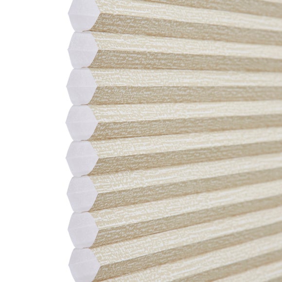 Nova Daylight Made to Measure Perfect Fit Pleated Blinds Nova Wheat