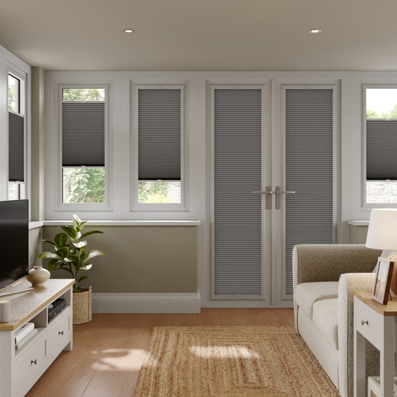Eira Daylight Made to Measure Perfect Fit Pleated Blinds Eira Iron