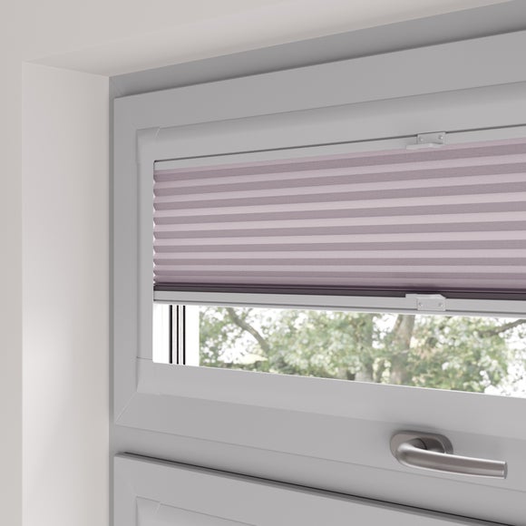 Eira Daylight Made to Measure Perfect Fit Pleated Blind Eira Soft Damson