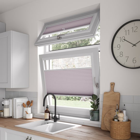 Eira Daylight Made to Measure Perfect Fit Pleated Blind Eira Soft Damson