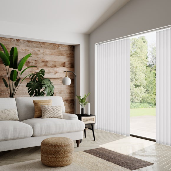 Opus Made to Measure Vertical Blind Opus White