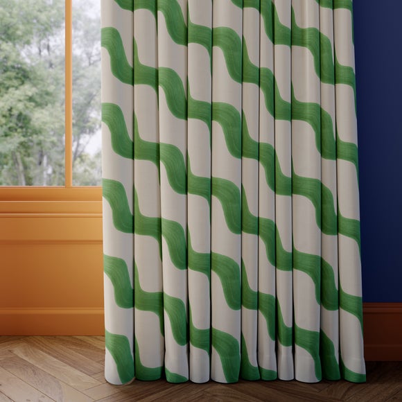 Sophie Robinson Hazy Wave Made to Measure Curtains