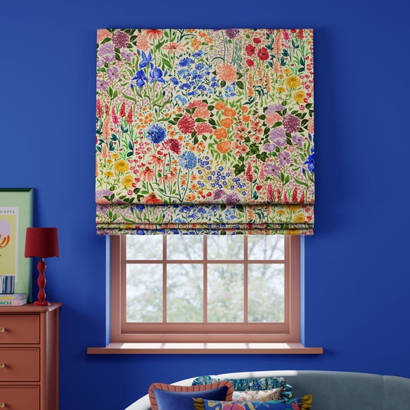 Sophie Robinson Sunshine Flowers Made to Measure Roman Blind Sophie Robinson Sunshine Flowers