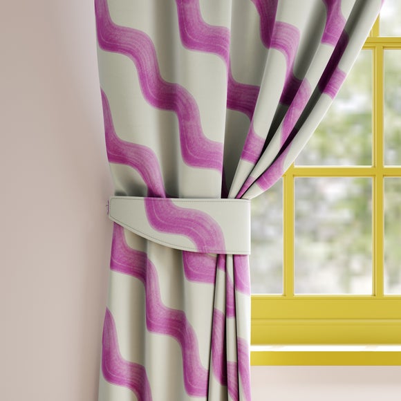Sophie Robinson Hazy Wave Made to Order Tieback Sophie Robinson Hazy Wave Lilac