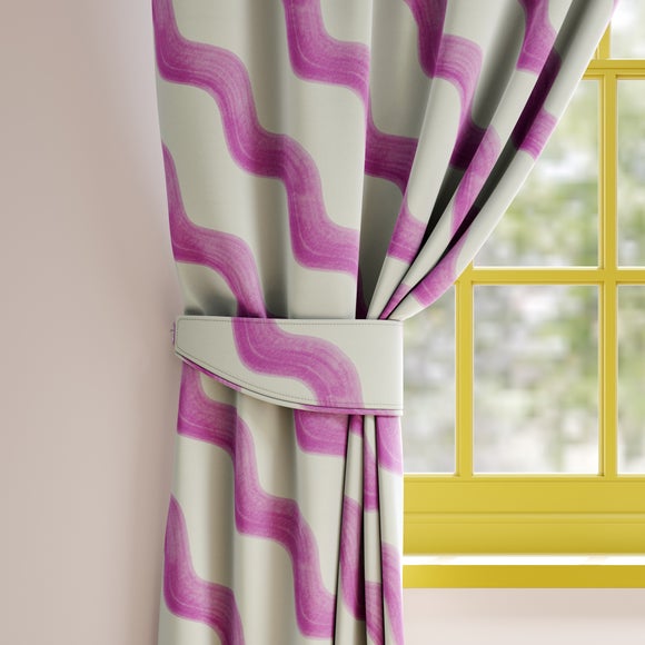 Sophie Robinson Hazy Wave Made to Order Tieback Sophie Robinson Hazy Wave Lilac