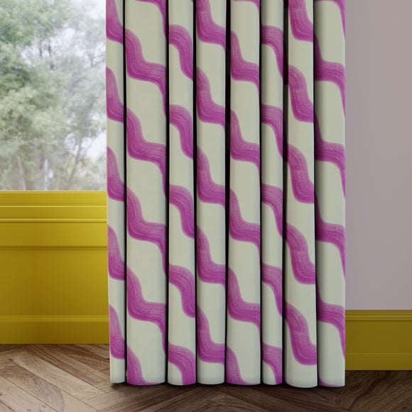 Sophie Robinson Hazy Wave Made to Measure Curtains