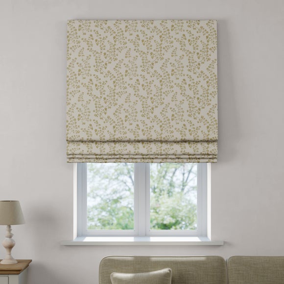 Churchgate Woodville Made to Measure Roman Blind Soft Olive