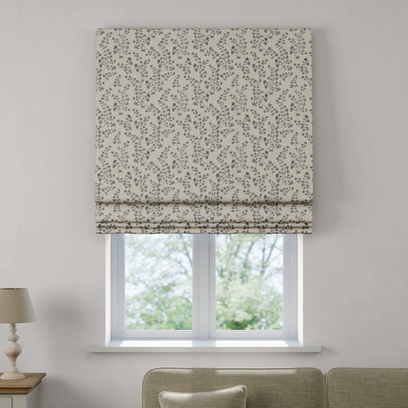 Churchgate Woodville Made to Measure Roman Blind Folkstone Blue