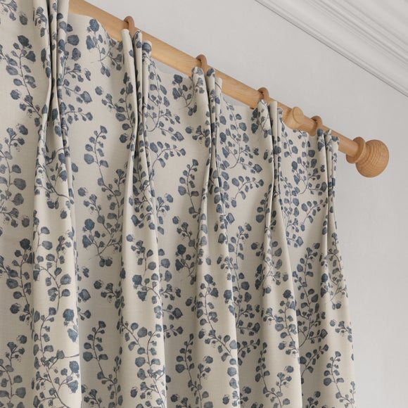 Churchgate Woodville Made to Measure Curtains Folkstone Blue