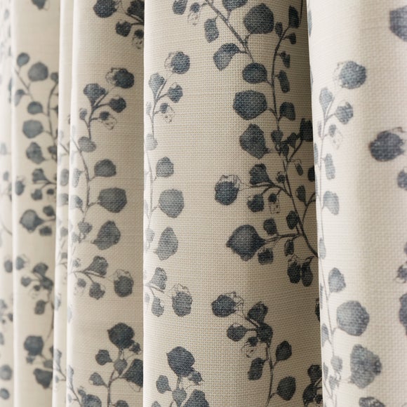 Churchgate Woodville Made to Measure Curtains Folkstone Blue