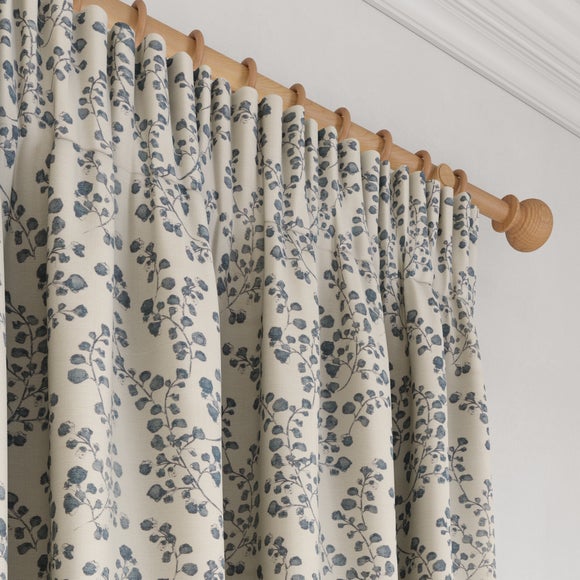 Churchgate Woodville Made to Measure Curtains Folkstone Blue