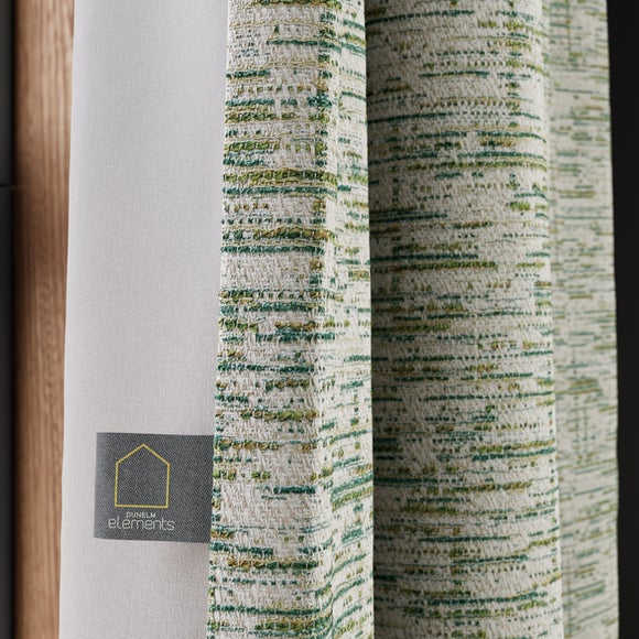 Elements Baker Made to Measure Curtain Dark Moss