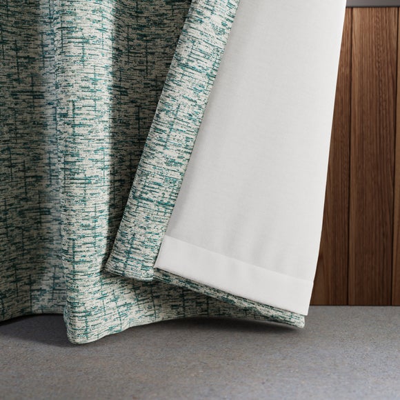 Elements Baker Made to Measure Curtain Peacock