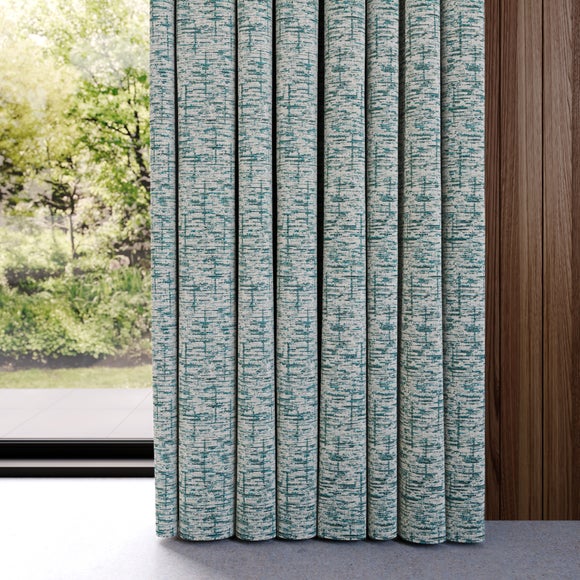 Elements Baker Made to Measure Curtain Peacock