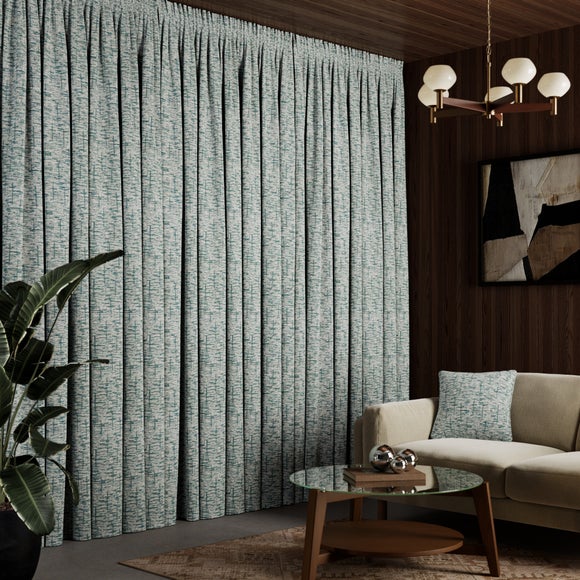 Elements Baker Made to Measure Curtain Peacock