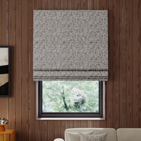 Elements Baker Made to Measure Roman Blind Graphite Grey
