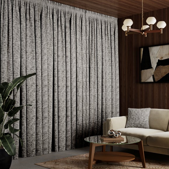 Elements Baker Made to Measure Curtain Graphite Grey