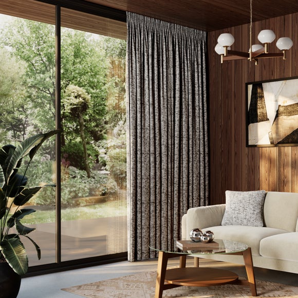 Elements Baker Made to Measure Curtain Graphite Grey