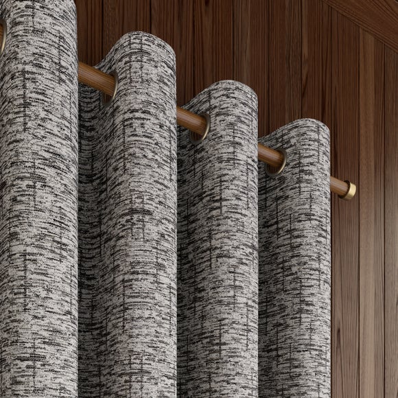 Elements Baker Made to Measure Curtain Graphite (Grey)