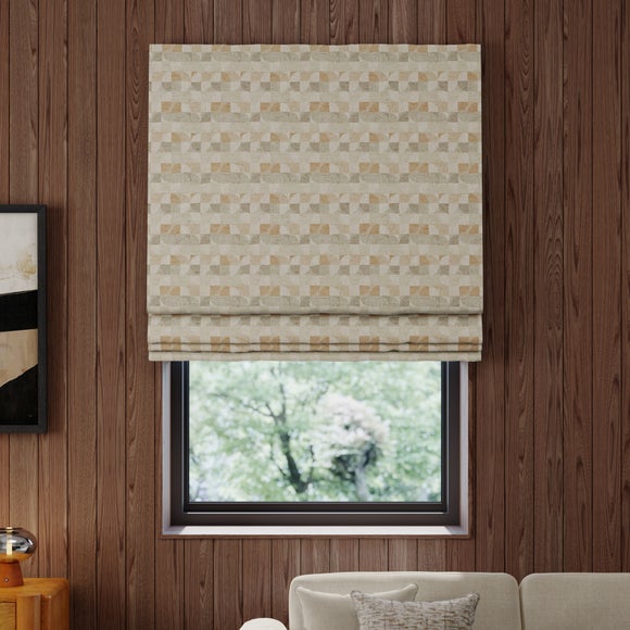 Elements Jackson Made to Measure Roman Blind Warm Sand